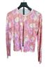 Agnes B. Floral Pink Cardigan Size 8 - photo 1