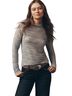 Pilcro Gray Long Sleeve Top Size L - photo 1