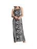 Chico's Zebra Print Black White Casual Dress Size 10 - photo 4