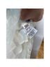 Sau Lee 100% Polyester White Cocktail Dress Size 10 - photo 7