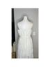 Sau Lee 100% Polyester White Cocktail Dress Size 10 - photo 10