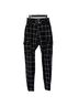 Hot Topic Checkered-gingham Black Cargo Pants Size XS - photo 1
