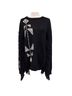Ralph Lauren Collection Aztec Or Tribal Print Black Pullover Sweater Size S - photo 1