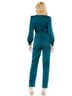IEENA for Mac Duggal 100% Polyester Teal Jumpsuit Size 6 - photo 3