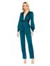 IEENA for Mac Duggal 100% Polyester Teal Jumpsuit Size 6 - photo 2