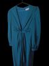 IEENA for Mac Duggal 100% Polyester Teal Jumpsuit Size 6 - photo 11