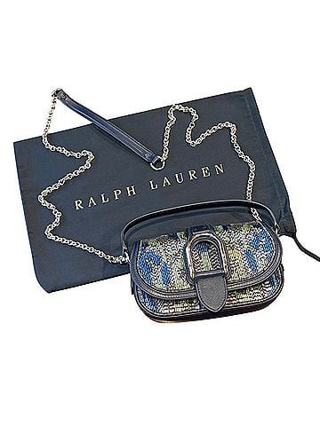 Ralph Lauren Collection Leather Crossbody Bag (view 2)
