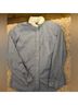 Coach 100% Cotton Solid Blue White Long Sleeve Button-Down Shirt Size 2 - photo 3