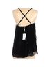 10 Crosby Derek Lam Intermix 100% Polyester Black Tank Top Size 4 - photo 2
