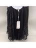 10 Crosby Derek Lam Intermix 100% Polyester Black Tank Top Size 4 - photo 9