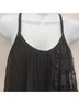 10 Crosby Derek Lam Intermix 100% Polyester Black Tank Top Size 4 - photo 5