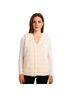 Echo 100% Polyester Solid White Vest Size M - photo 1