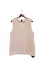 Echo 100% Polyester Solid White Vest Size M - photo 2
