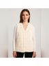 Echo 100% Polyester Solid White Vest Size M - photo 3