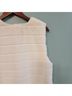 Echo 100% Polyester Solid White Vest Size M - photo 14