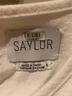 Saylor White Short Sleeve Blouse Size S - photo 3