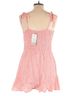Lily Rose 100% Rayon Checkered-gingham Red White Romper Size XL - photo 2