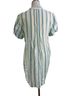 Faherty 100% Linen Stripes Blue White Casual Dress Size L - photo 2