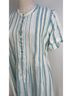 Faherty 100% Linen Stripes Blue White Casual Dress Size L - photo 8