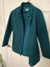Garnet Hill 70% Polyester 30% Nylon 100% Polyester Teal Jacket Size 10 - photo 7