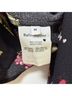 Reformation Floral Black Multi Color Long Sleeve Blouse Size M - photo 4