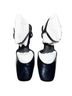Reformation 100% Patent Leather Solid Black Heels Size 9 1/2 - photo 2