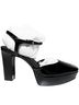 Reformation 100% Patent Leather Solid Black Heels Size 9 1/2 - photo 1