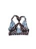 Anthropologie 100% Polyester Graphic Brown White Tank Top Size M - photo 2