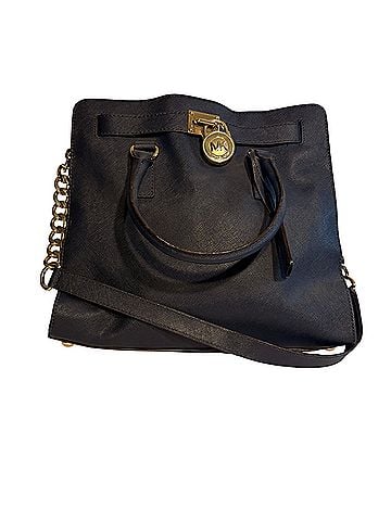 Michael Kors Hamilton Crossbody Leather Tote (view 1)