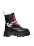 Dr. Martens Black Pink Boots Size 5 - photo 1