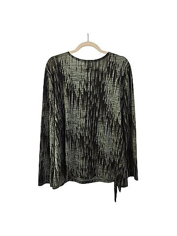 Clara Sun Woo Crinkle Pleat Blousen Long Sleeve Blouse (view 2)