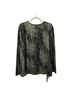 Clara Sun Woo Graphic Multi Color Long Sleeve Blouse Size XL - photo 2