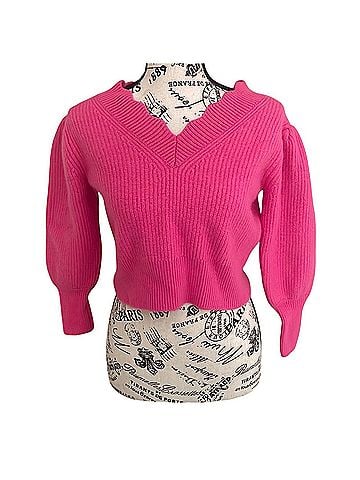 LoveShackFancy Cashmere Pullover Sweater (view 1)
