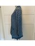 Talbots Aztec Or Tribal Print Floral Graphic Houndstooth Plaid Solid Stripes Tropical Polka Dots Chevron-herringbone Fair Isle Animal Print Paisley Damask Checkered-gingham Marled Ombre Jacquard Tweed Argyle Leopard Print Zebra Print Tie-dye Stars Snake Print Color Block Blue White Cardigan Size M (petite) - photo 8
