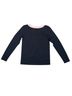 AKRIS Solid Blue Pink Pullover Sweater Size 6 - photo 2
