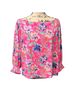 Lilly Pulitzer Floral Multi Color 3/4 Sleeve Blouse Size S - photo 4