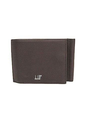 Dunhill Dunhill Wallet With Notepad Men's Leather Bill Wallet (tri-fold) Brown (view 1)
