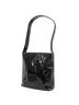 Prada 100% Leather Black Prada bag, enamel, black One size - photo 2