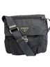 Prada 100% Nylon Black PRADA Prada Triangle Logo Plate Shoulder Bag Black One size - photo 1