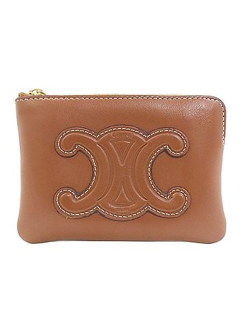 Céline Celine Triomphe Coin Case, Calfskin, Women's (view 1)
