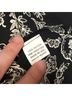 Citron Floral Black White Tan Casual Dress Size L - photo 9