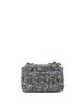 Chanel 100% Wool Black 19 Flap Bag Quilted Wool Medium One size - photo 4