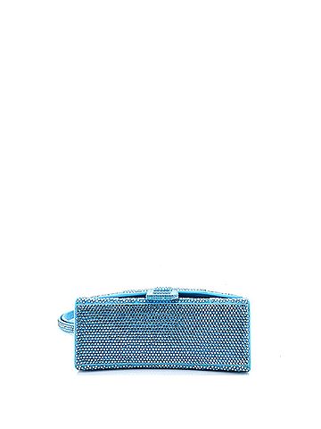 Balenciaga Hourglass Top Handle Bag Suede with Crystals XS (view 2)
