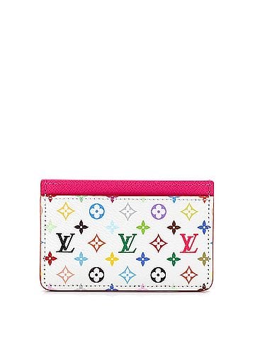 Louis Vuitton x Takashi Murakami Card Holder Monogram Multicolor with Leather (view 1)
