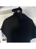 Michael Stars 100% Cashmere Black Cashmere Pullover Sweater Size M-L - photo 4