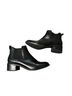Cole Haan 100% Leather Black Ankle Boots Size 8 1/2 - photo 7