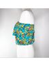 O'Neill Floral Blue Yellow Tube Top Size XS - photo 4