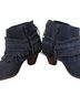 Naughty Monkey 100% Leather Blue Ankle Boots Size 8 1/2 - photo 6