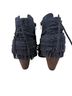Naughty Monkey 100% Leather Blue Ankle Boots Size 8 1/2 - photo 2