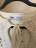 Zara White Ivory Cardigan Size S - photo 3